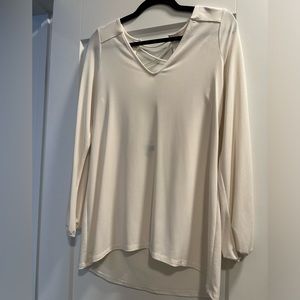 White Express Top Tie Upper Back